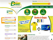 Tablet Screenshot of dimedistribuidora.com.br